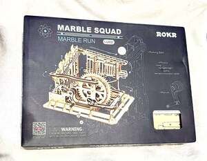 ROKR Marble Squad Marble Run LG502 3D Wooden Puzzle Kit